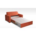 Orange Moderne Zweisitzer-Sofas aus Samt Breite 50-100cm, Höhe 150-200cm 2 Personen 