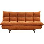 uno Schlafsofa mit verschiedenen Funktionen Odessa - orange - Materialmix - 216 cm - 104 cm - 108 cm - Polstermöbel > Sofas > 2-Sitzer