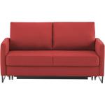 Rote Schlafsofas mit Federkern aus Metall mit Relaxfunktion Breite 150-200cm, Höhe 50-100cm, Tiefe 50-100cm 