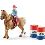 Bunte Schleich Cowboys Actionfiguren aus Kunststoff 