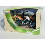 SCHLEICH 42092 - Motorrad mit Fahrer - Motorradfahrer Farm Life - RAR NEU
