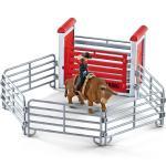 Schleich Bull riding with cowboy
