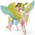 Schleich® Spielfigur »bayala, Surah mit Glitzer-Pegasus (70566)«, bunt