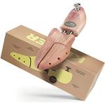 Schlesinger – TESTSIEGER 1 Paar Premium Herren Schuhspanner aus edlem Zedernholz für eine optimale Schuhpflege. Modell Kaiser. Größe 35 – 52 (35/36, Silber)