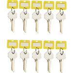 Gelbe Format Nachhaltige Schlüsselanhänger & Taschenanhänger 