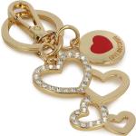 Reduzierte Goldene MOSCHINO Love Moschino Schlüsselanhänger & Taschenanhänger mit Strass für Damen 