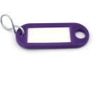 Lila Schlüsselanhänger & Taschenanhänger aus Kunststoff 
