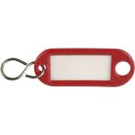 Rote Schlüsselanhänger & Taschenanhänger aus Kunststoff 