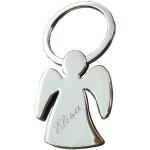 TMT Personalisierte Schlüsselanhänger mit Gravur | Schutzengel  Schlüsselanhänger mit Namen | Glücksbringer Auto Schlüsselanhänger  personalisiert 