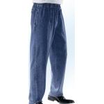 Hellblaue bader Stonewashed Jeans aus Baumwolle für Herren Größe XXL 