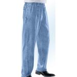 Hellblaue bader Stonewashed Jeans aus Baumwolle für Herren Größe XXL 