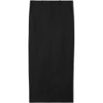 Schwarze COS Maxi Maxiröcke aus Wolle für Damen Größe L für den für den Herbst 