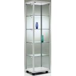 Ausstellungsvitrinen aus Glas abschließbar Breite 150-200cm, Höhe 150-200cm, Tiefe 0-50cm 