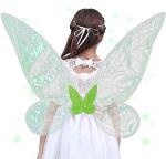 Grüne Schmetterlingsflügel für Kinder 