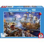150 Teile Schmidt Spiele Piraten & Piratenschiff Kinderpuzzles 