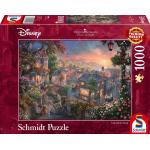 Schmidt Puzzle 59490 - Disney: Susi und Strolch [1000 Teile] (Gut - leichte Gebrauchsspuren / mindestens 1 JAHR GARANTIE)