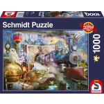 Schmidt Spiele 1000 Teile Puzzle Magische Reise | Erwachsenenpuzzle ab 14 Jahre