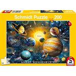Reduzierte 200 Teile Schmidt Spiele Kinderpuzzles mit Weltallmotiv für 7 - 9 Jahre 
