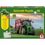 Schmidt Spiele Bauernhof Puzzles mit Traktor-Motiv 