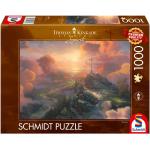 Schmidt Spiele - Erwachsenenpuzzle - Das Kreuz - Thomas Kinkade, 1000 Teile