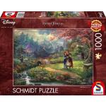 Schmidt Spiele - Erwachsenenpuzzle - Mulan - Thomas Kinkade, 1000 Teile