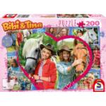 Schmidt Spiele Kinderpuzzle Bibi & Tina Pferdefreundschaft 200 Teile 56365