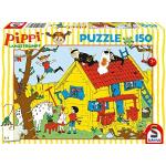 Schmidt Spiele Pippi und die Villa Kunterbunt, Puzzle 150 Teile