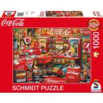 SCHMIDT SPIELE Puzzle 59915 Coca Cola Nostalgie-Shop 1000 Teile Erwachsenenpuzzle