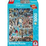 Schmidt Spiele Puzzle »Hollywood XXL«, 3000 Puzzleteile, bunt