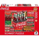 Schmidt Spiele Puzzle »Klassiker, Puzzle Coca Cola«, 1000 Puzzleteile, Made in Europe, bunt