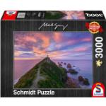 3000 Teile Schmidt Spiele Puzzles mit Leuchtturm-Motiv für Älter als 12 Jahre 