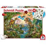 150 Teile Schmidt Spiele Dinosaurier Kinderpuzzles mit Dinosauriermotiv 