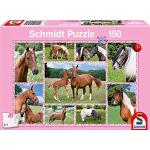 Reduzierte 150 Teile Schmidt Spiele Pferde & Pferdestall Kinderpuzzles mit Tiermotiv 