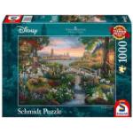 Schmidt Spiele Thomas Kinkade Studios: Painter of Light - Disney 101 Dalmatiner, Puzzle 1000 Teile