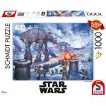 Schmidt Spiele Thomas Kinkade Studios: Star Wars - Die Schlacht von Hoth, Puzzle 1000 Teile