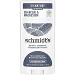 Schmidt's natürlicher Deo Stick Aktivkohle & Magnesium Deodorant ohne Aluminium vegane Naturkosmetik für langanhaltende Frische 75 g 1 Stück