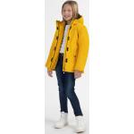 Gelbe Unifarbene Winddichte Schmuddelwedda Kinderübergangsjacken für Mädchen Größe 146 für den für den Winter 