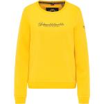 Reduzierte Gelbe Schmuddelwedda Rundhals-Ausschnitt Damensweatshirts Größe XL 