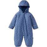 Blaue Sterne Bornino Kinderschneeanzüge & Winteroveralls für Kinder mit Reißverschluss aus Fleece gepolstert für Jungen Größe 98 
