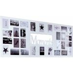 Weiße Rechteckige Collage Bilderrahmen & Galerierahmen aus MDF 10x15 