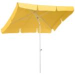 SCHNEIDER SCHIRME Balkonschirm »Ibiza«, BxL: 120 x 180cm, rechteckig, abknickbar, Sonnenschutzfaktor: 50+ - gelb gelb