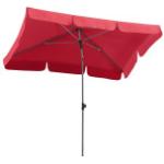 Rote Schneider Schirme Locarno Rechteckige Balkonschirme aus Metall 