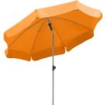 Orange Schneider Schirme Locarno Runde Balkonschirme aus Metall 