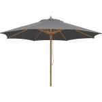 Schneider Schirme Malaga Mittelmastschirm 300 cm rund 2 Farbvarianten Sonnenschirm Gartenschirm 15 Anthrazit