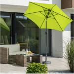 Hellgrüne Schneider Schirme Runde Sonnenschirmständer & Sonnenschirmfüße pulverbeschichtet aus Stahl 