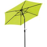 Reduzierte Apfelgrüne Schneider Schirme Runde Sonnenschirme imprägniert aus Stahl 