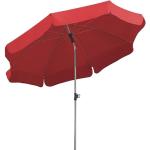 Reduzierte Rote Schneider Schirme Locarno Runde Sonnenschirm mit UV-Schutz imprägniert aus Polyester 