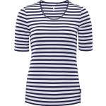 SCHNEIDER SPORTSWEAR DESYW Damen-Shirt weiß/dunkelblau, 42