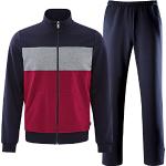 Schneider Sportswear Herren BLAIRM-Anzug Trainingsanzug, Redwine/dunkelblau, 48