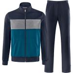 schneider sportswear Herren Sport-Freizeit-Trainingsanzug BLAIRM ANZUG blau grau, Größe:28
